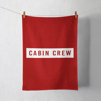 Thumbnail for Cabin Crew Text Designed Towels
