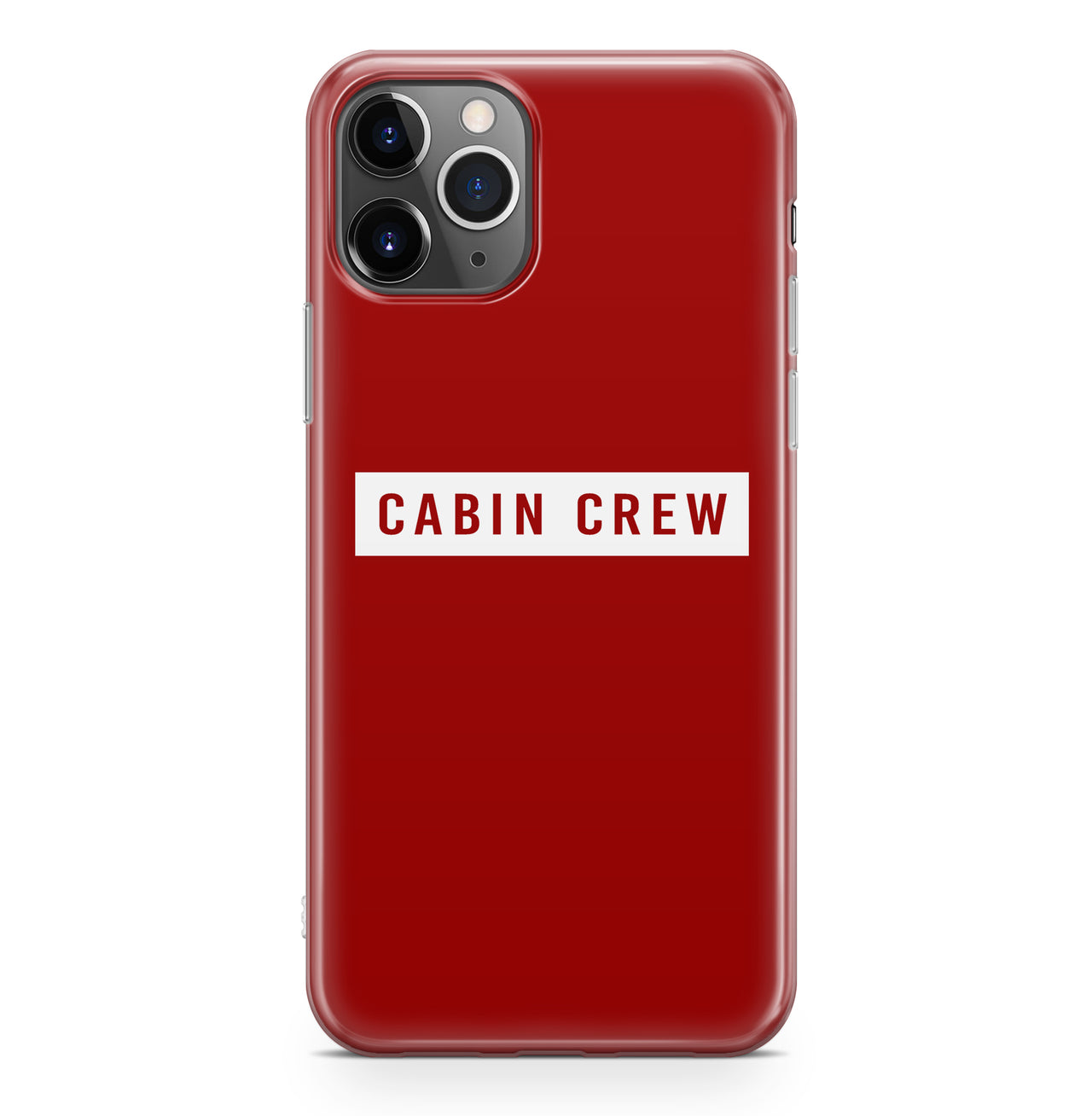 Cabin Crew Text Designed iPhone Cases