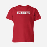 Thumbnail for Cabin Crew Text Designed Children T-Shirts
