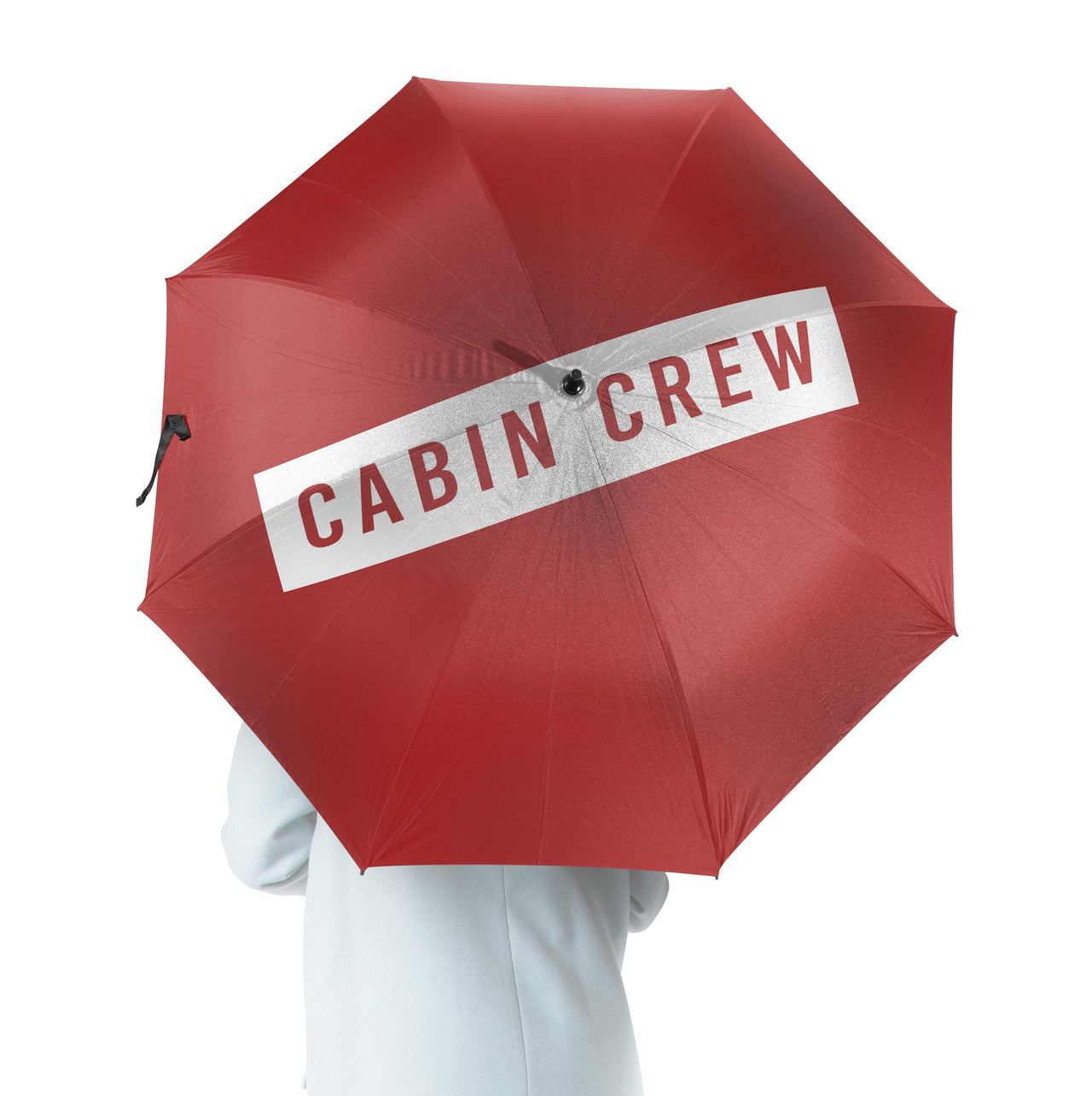 Cabin Crew Text Designed Umbrella