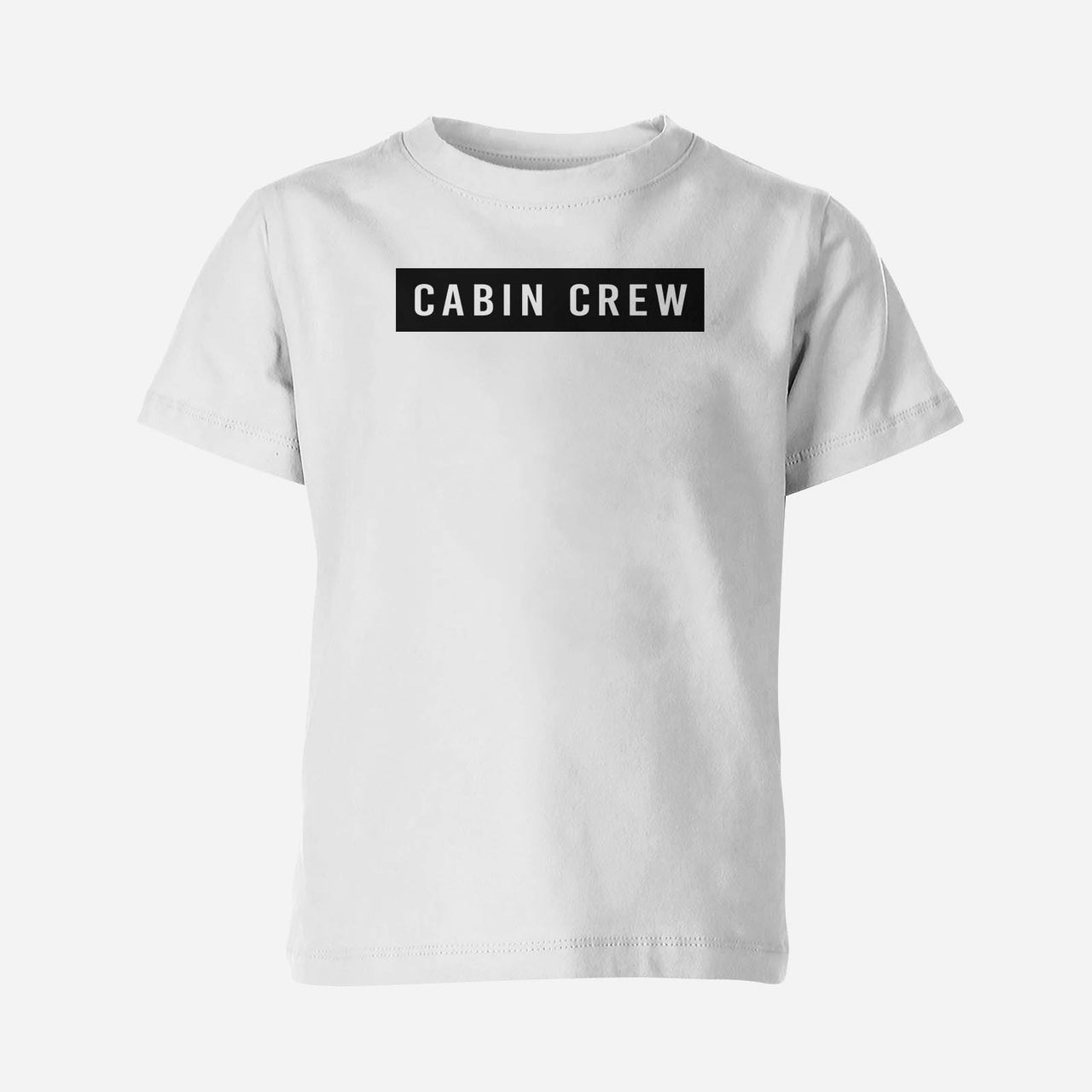 Cabin Crew Text Designed Children T-Shirts