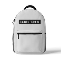 Thumbnail for Cabin Crew Text Designed 3D Backpacks