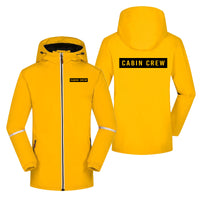 Thumbnail for Cabin Crew Text Designed Rain Coats & Jackets