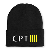Thumbnail for CPT & 4 Lines Embroidered Beanies