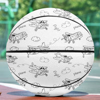 Thumbnail for Cartoon Planes Designed Basketball