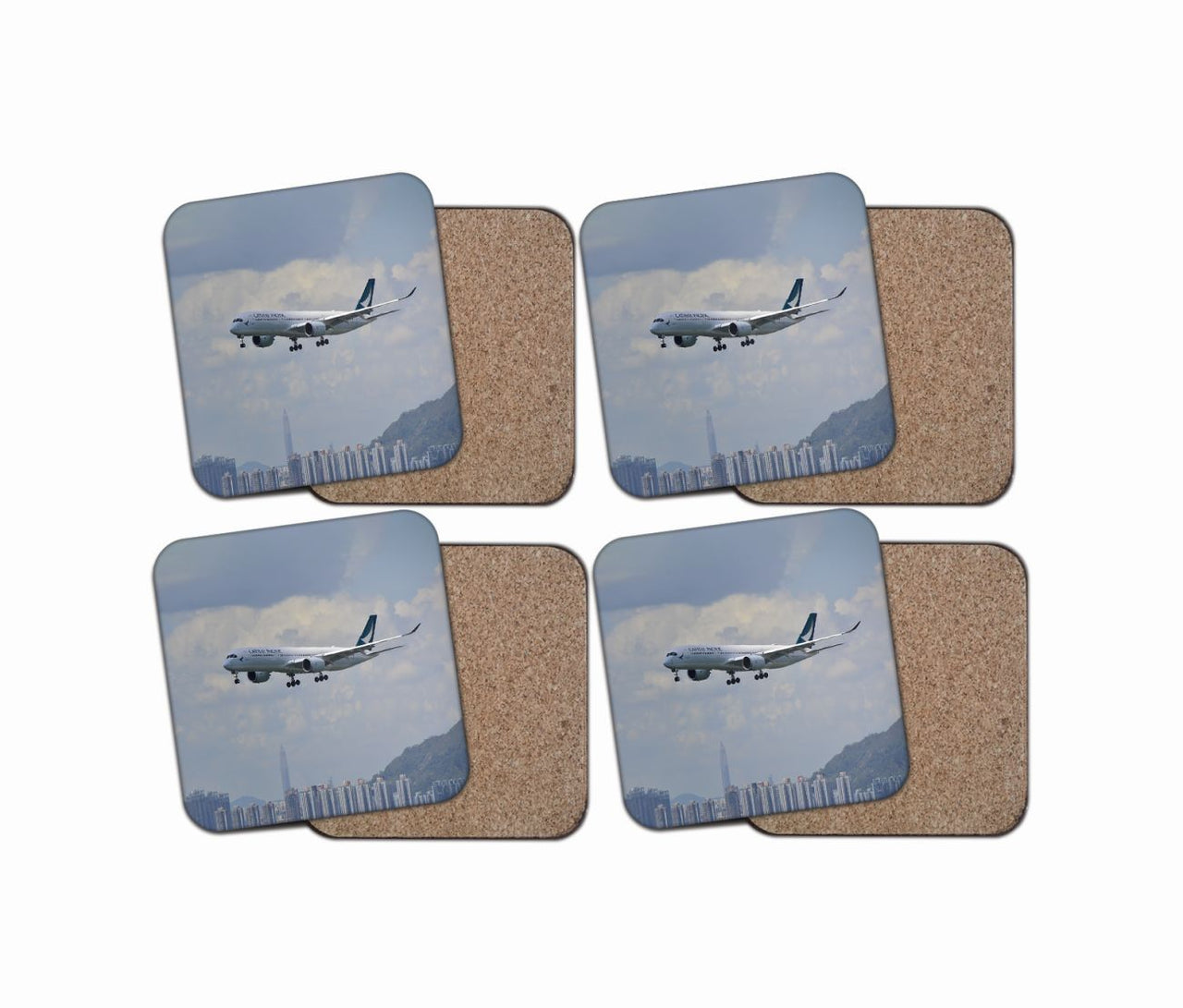 Cathay Pacific Airbus A350 Designed Coasters