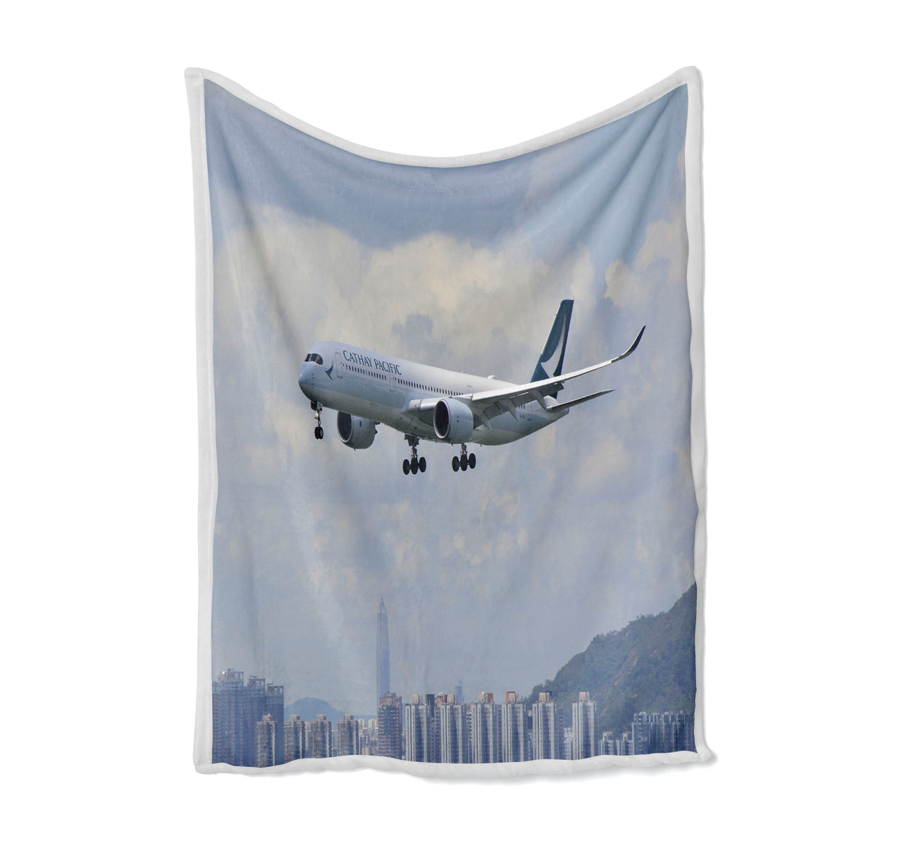 Cathay Pacific Airbus A350 Designed Bed Blankets & Covers