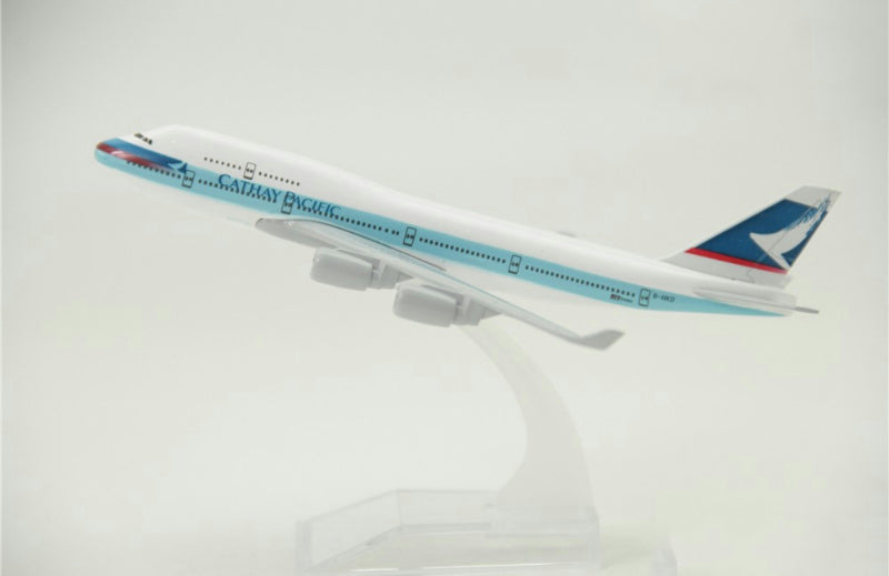 Cathay Pacific Boeing 747 Airplane Model (16CM)