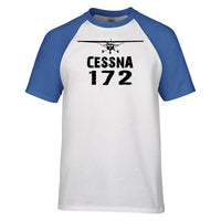 Thumbnail for Cessna 172 & Plane Designed Raglan T-Shirts