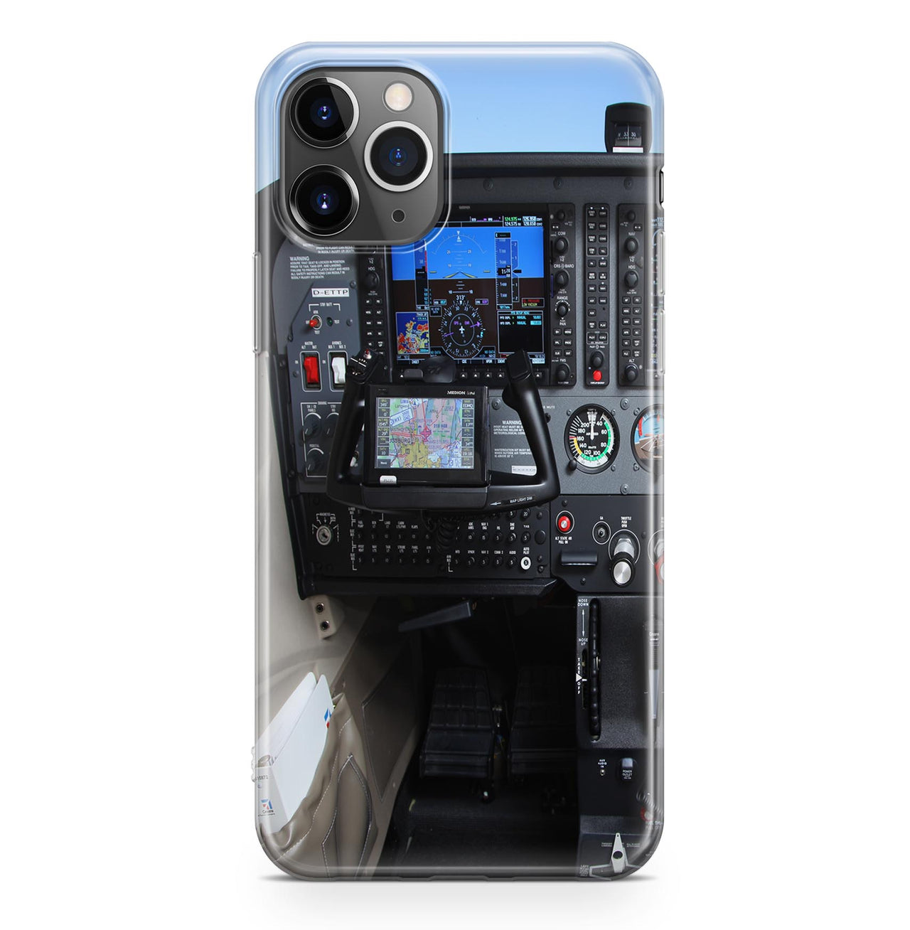 Cessna 172 Cockpit Printed iPhone Cases