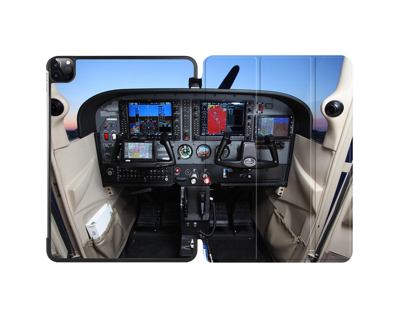 Cessna 172 Cockpit Designed iPad Cases