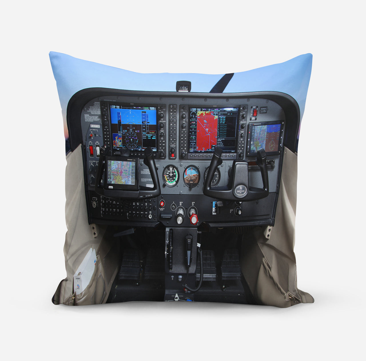 Cessna 172 Cockpit Designed Pillows