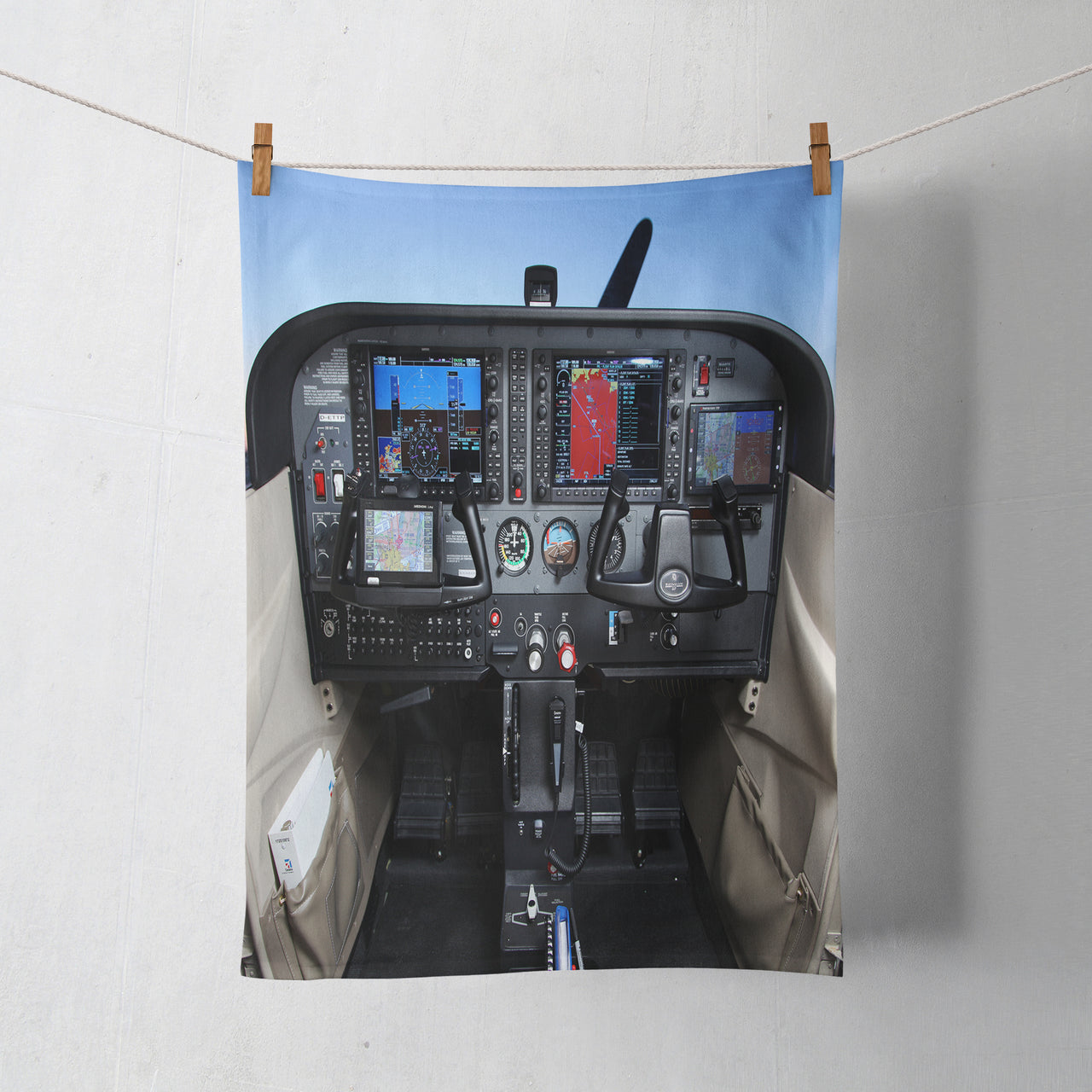 Cessna 172 Cockpit Designed Towels
