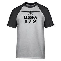 Thumbnail for Cessna 172 & Plane Designed Raglan T-Shirts
