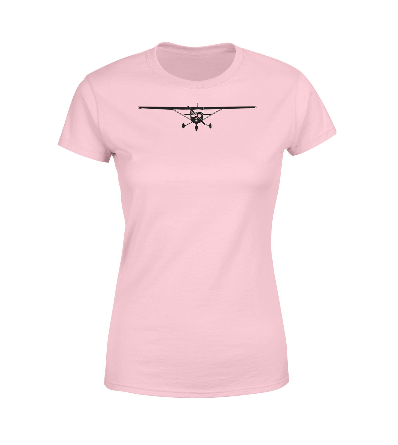Cessna 172 Silhouette Designed Women T-Shirts