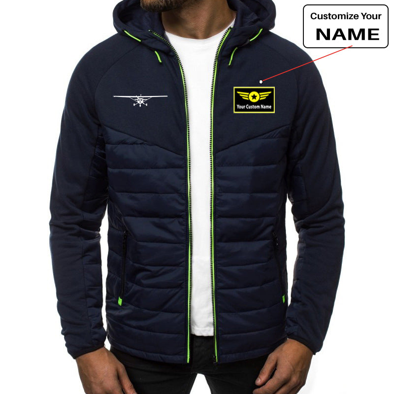 Cessna 172 Silhouette Designed Sportive Jackets