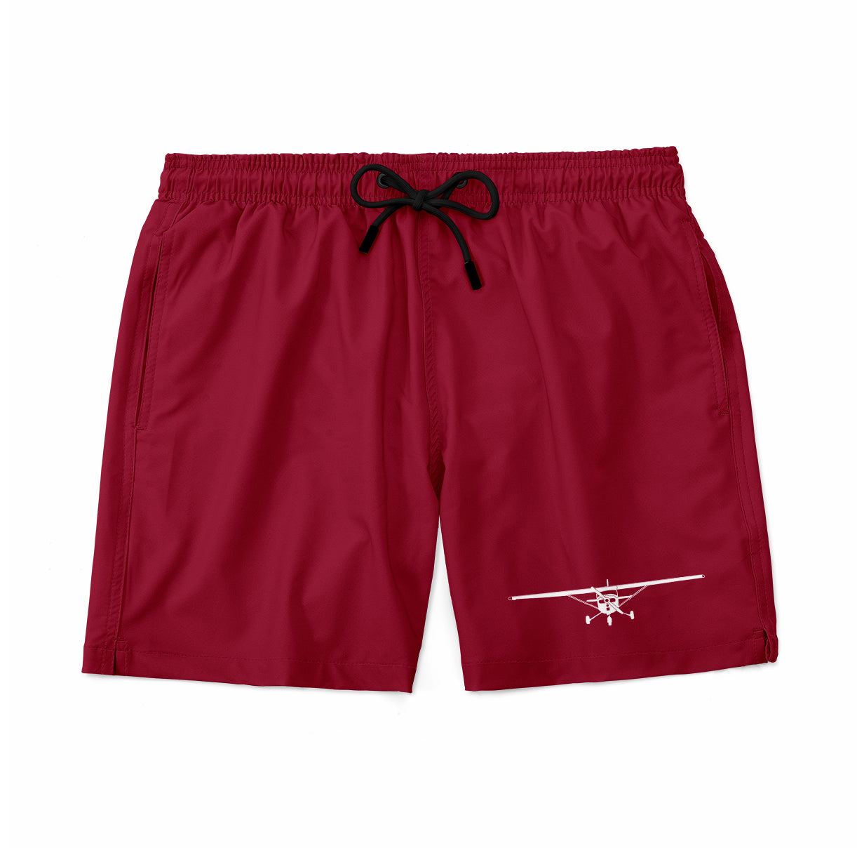 Cessna 172 Silhouette Designed Swim Trunks & Shorts