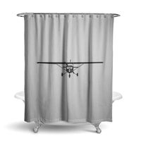 Thumbnail for Cessna 172 Silhouette Designed Shower Curtains