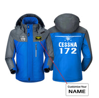 Thumbnail for Cessna 172 & Plane Designed Thick Winter Jackets