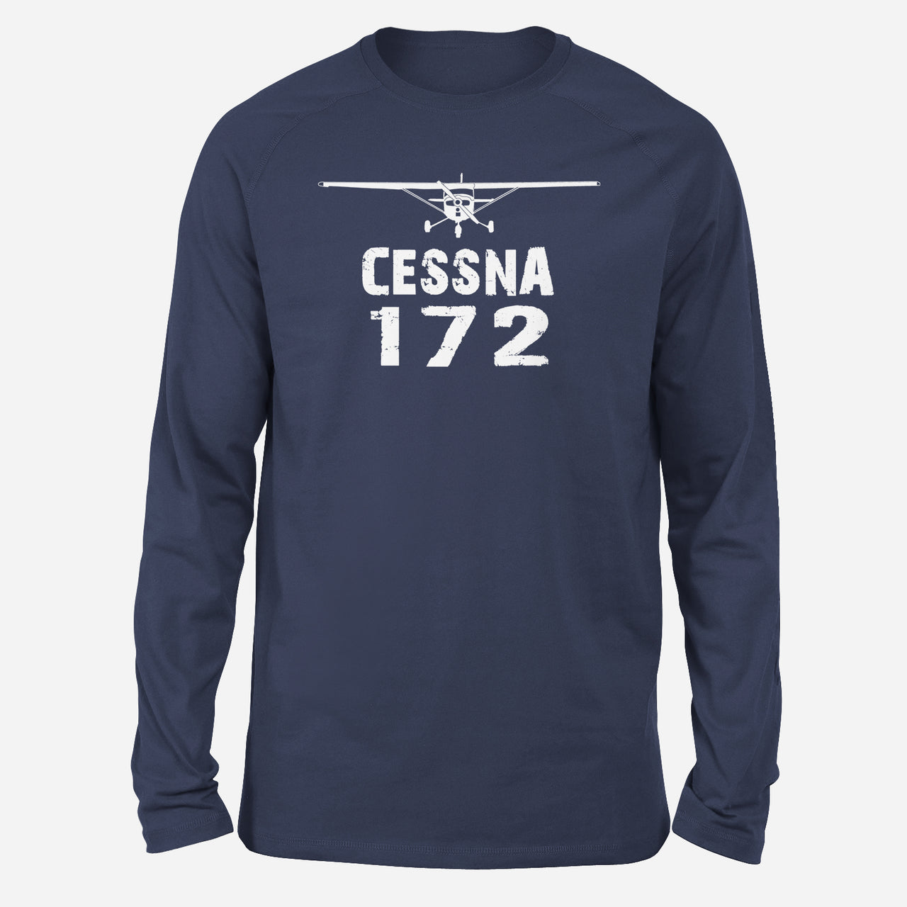 Cessna 172 & Plane Designed Long-Sleeve T-Shirts