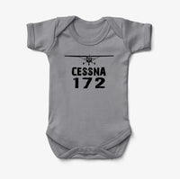 Thumbnail for Cessna 172 & Plane Designed Baby Bodysuits