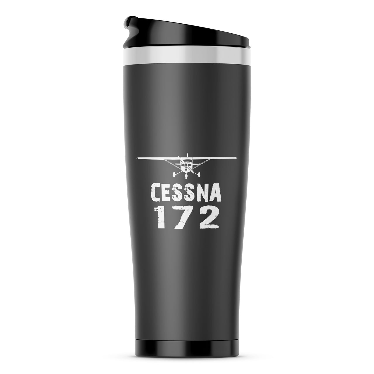 Cessna 172 & Plane Designed Stainless Steel Travel Mugs