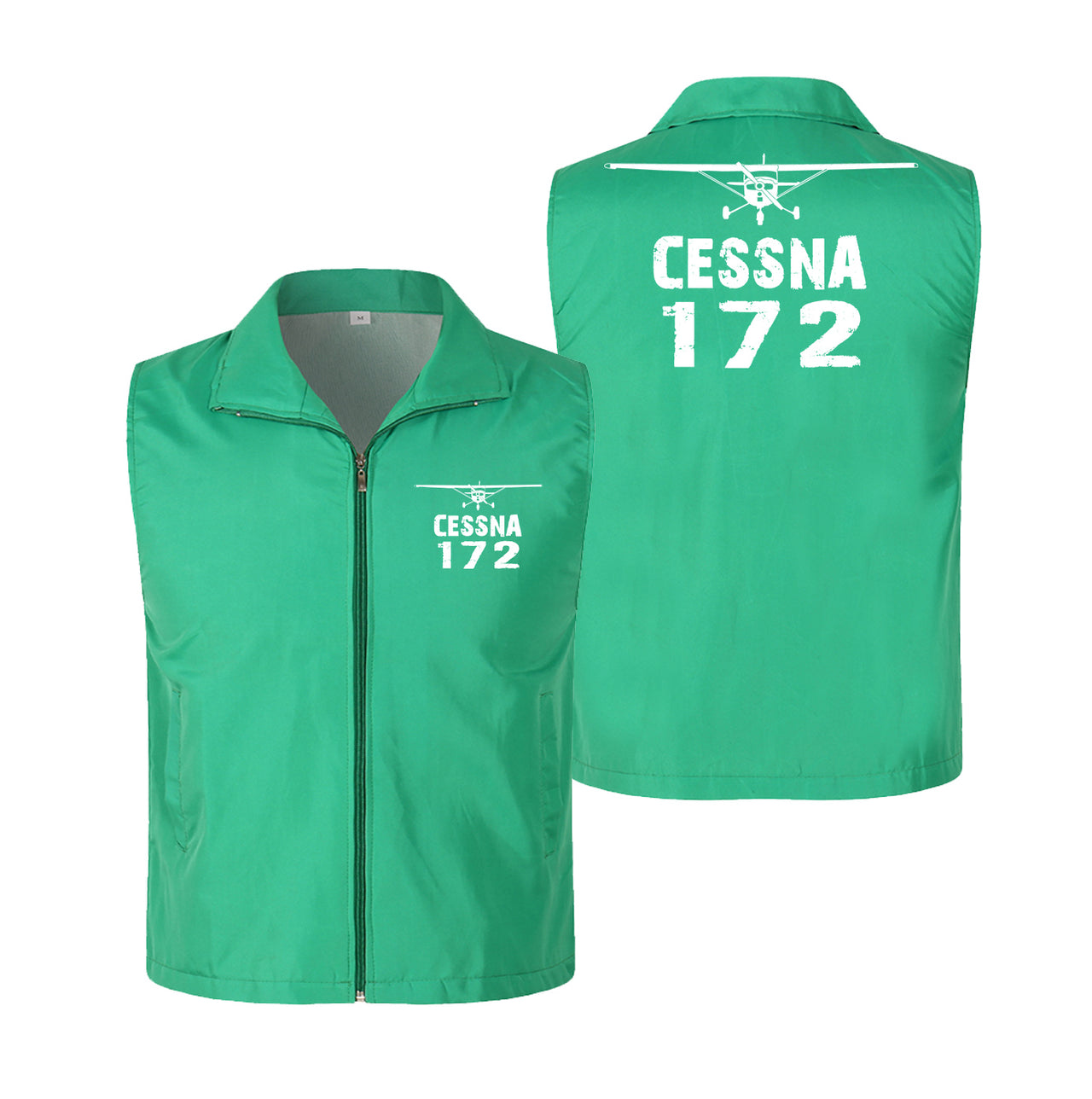 Cessna 172 & Plane Designed Thin Style Vests