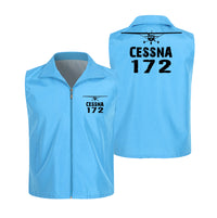 Thumbnail for Cessna 172 & Plane Designed Thin Style Vests