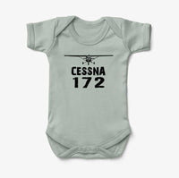 Thumbnail for Cessna 172 & Plane Designed Baby Bodysuits