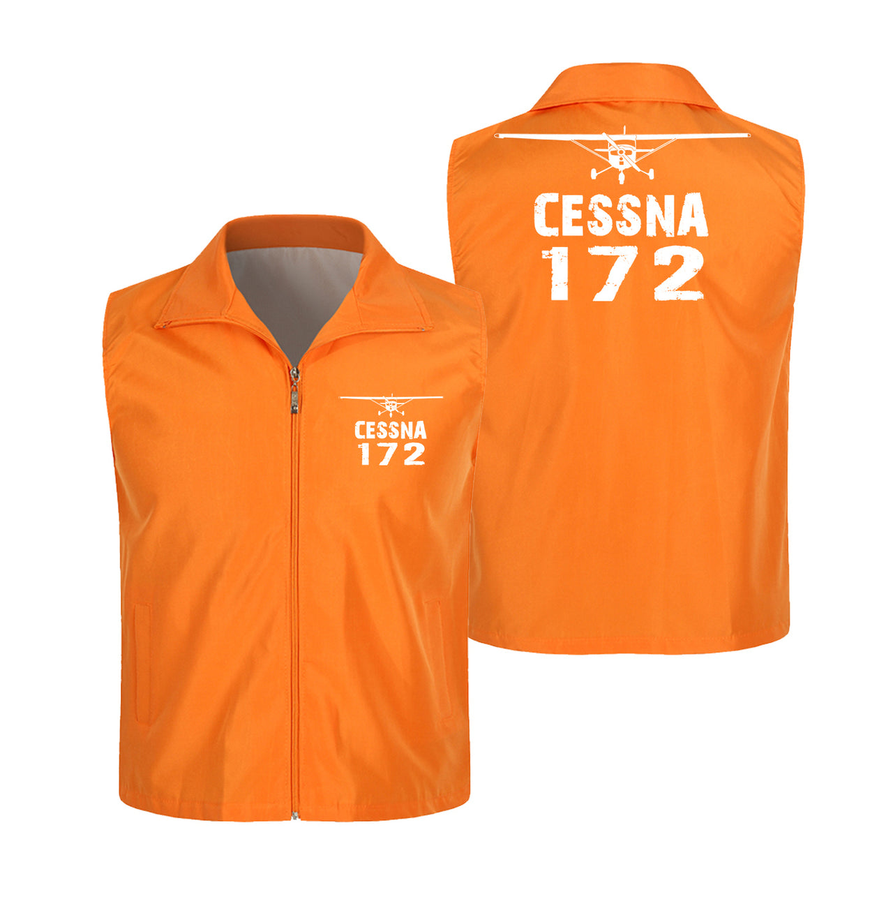 Cessna 172 & Plane Designed Thin Style Vests