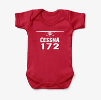 Thumbnail for Cessna 172 & Plane Designed Baby Bodysuits