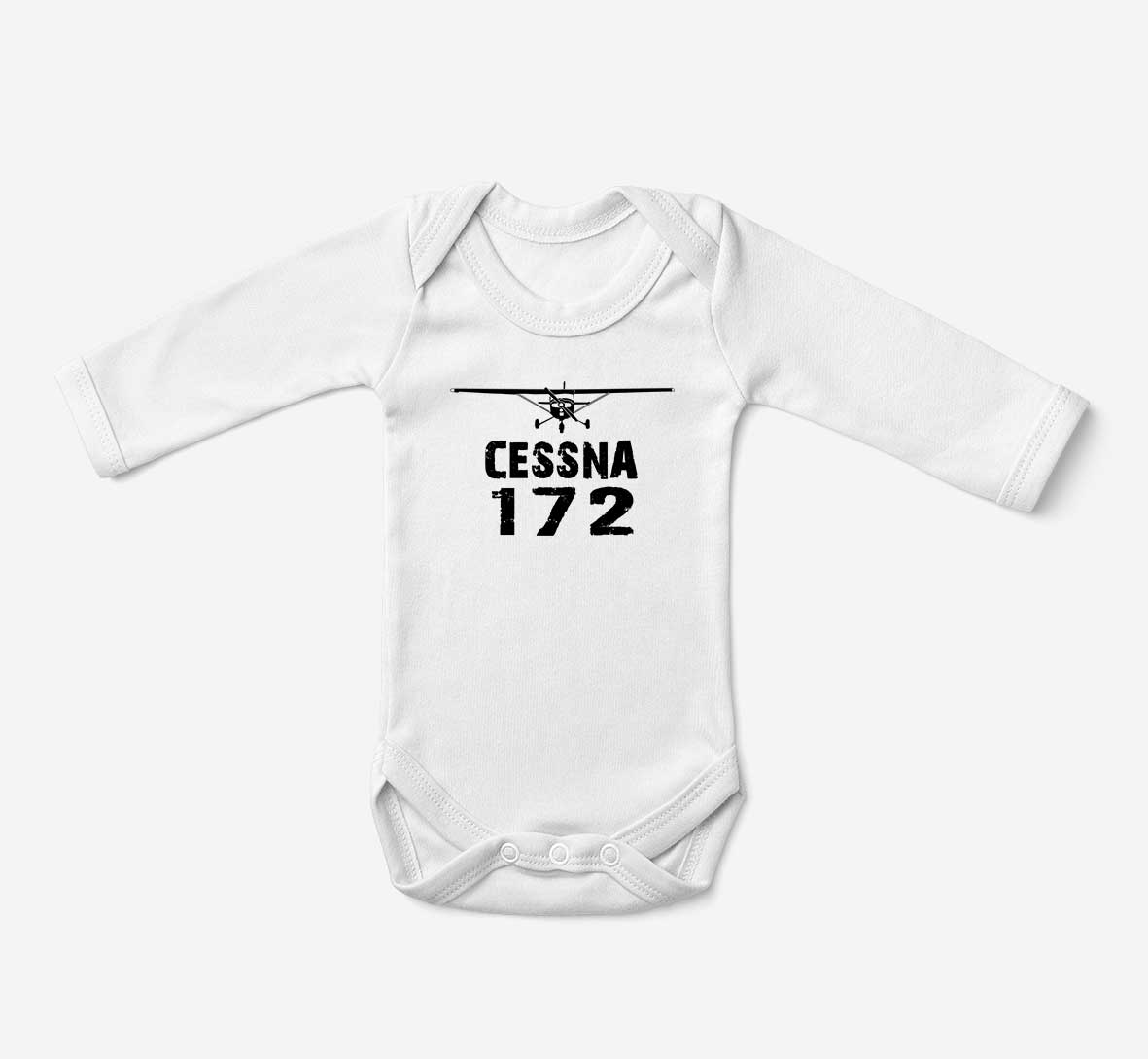 Cessna 172 & Plane Designed Baby Bodysuits