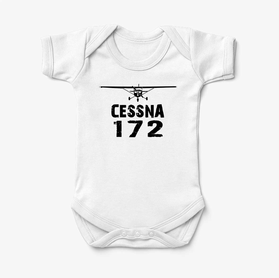 Cessna 172 & Plane Designed Baby Bodysuits