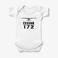 Thumbnail for Cessna 172 & Plane Designed Baby Bodysuits