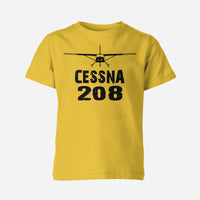 Thumbnail for Cessna 208 & Plane Designed Children T-Shirts