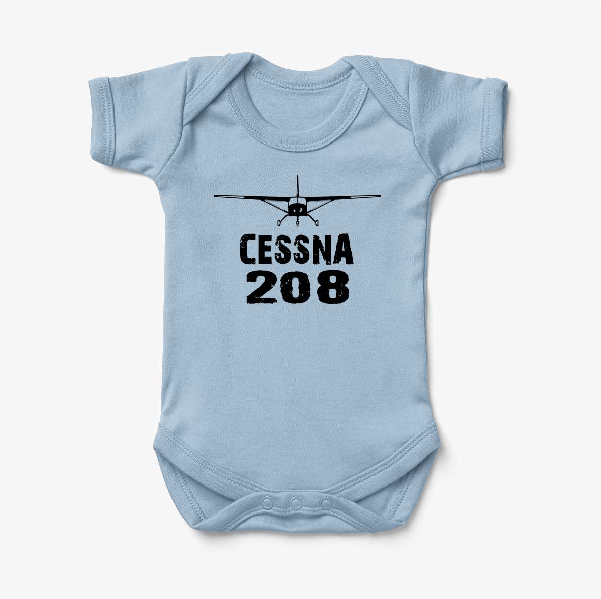 Cessna 208 & Plane Designed Baby Bodysuits