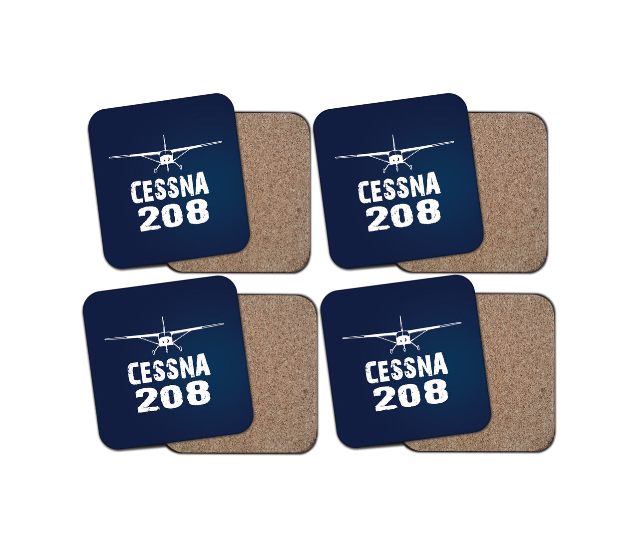 Cessna 208 & Plane Designed Coasters