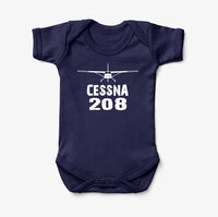 Thumbnail for Cessna 208 & Plane Designed Baby Bodysuits