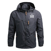 Thumbnail for Cessna 208 & Plane Designed Thin Stylish Jackets