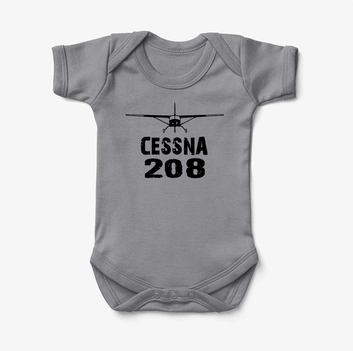 Cessna 208 & Plane Designed Baby Bodysuits
