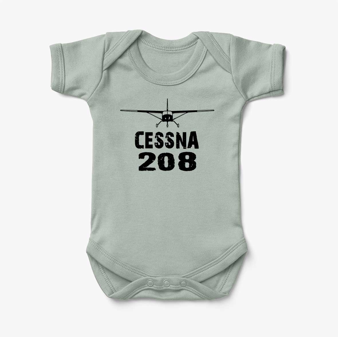 Cessna 208 & Plane Designed Baby Bodysuits