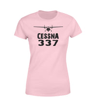 Thumbnail for Cessna 337 & Plane Designed Women T-Shirts