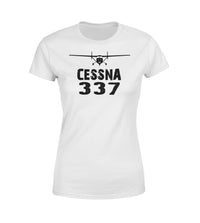 Thumbnail for Cessna 337 & Plane Designed Women T-Shirts