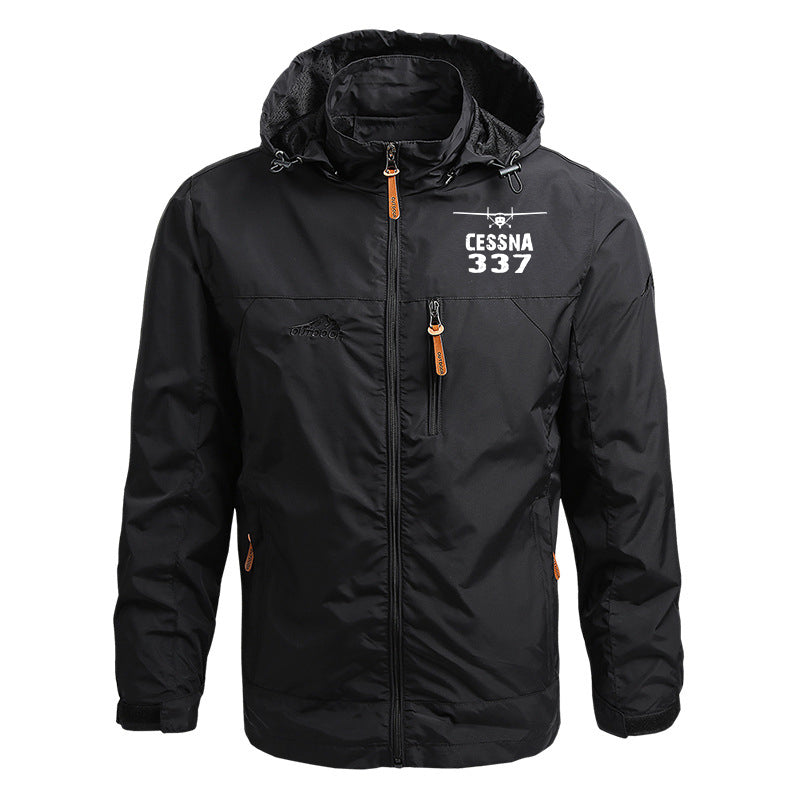 Cessna 337 & Plane Designed Thin Stylish Jackets