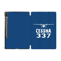 Thumbnail for Cessna 337 & Plane Designed Samsung Tablet Cases