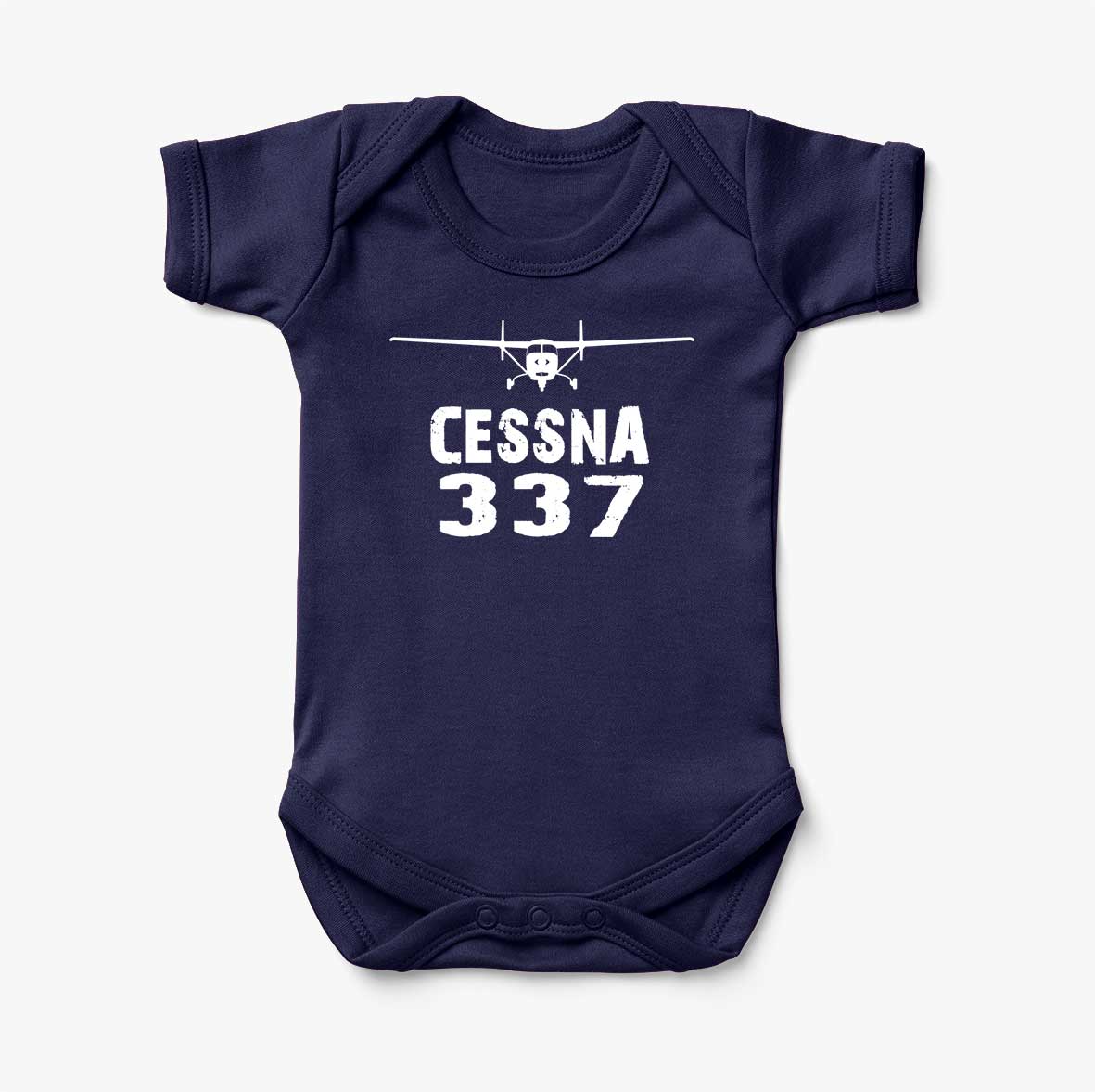 Cessna 337 & Plane Designed Baby Bodysuits