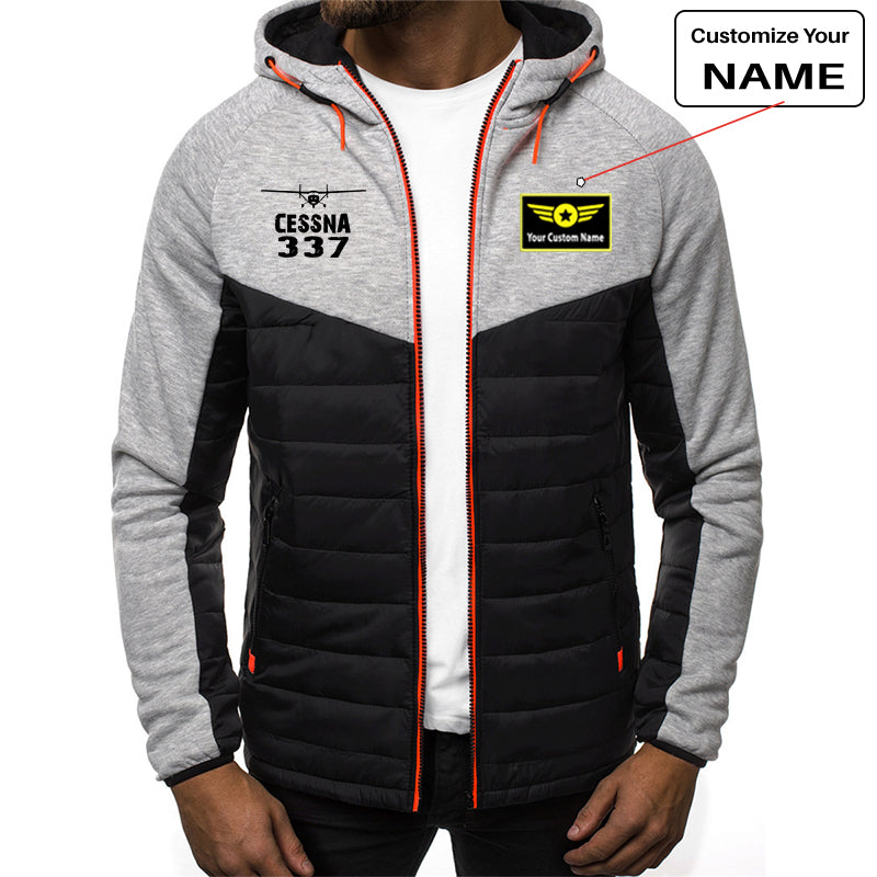 Cessna 337 & Plane Designed Sportive Jackets
