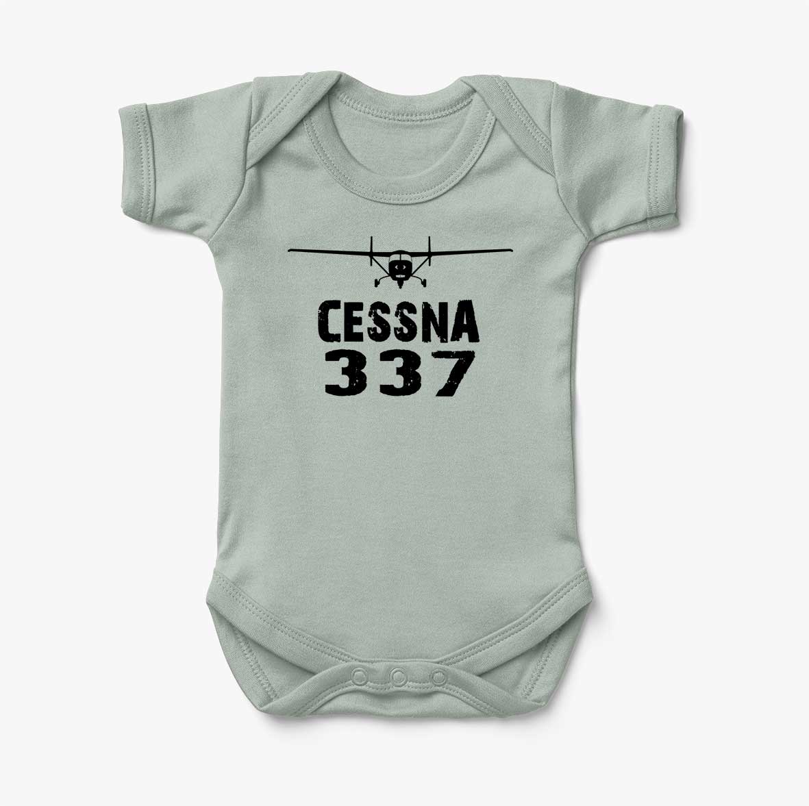 Cessna 337 & Plane Designed Baby Bodysuits
