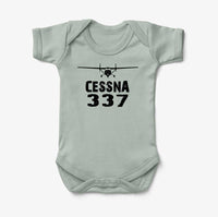 Thumbnail for Cessna 337 & Plane Designed Baby Bodysuits