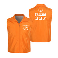Thumbnail for Cessna 337 & Plane Designed Thin Style Vests